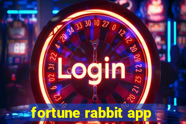 fortune rabbit app